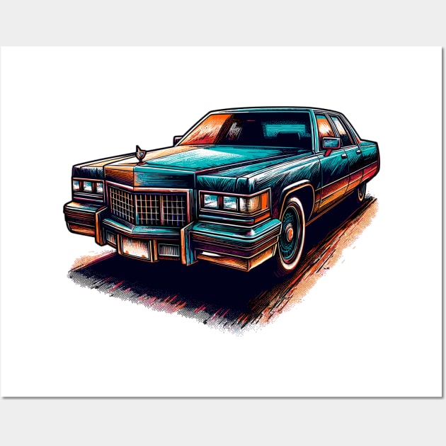 Cadillac DeVille Wall Art by Vehicles-Art